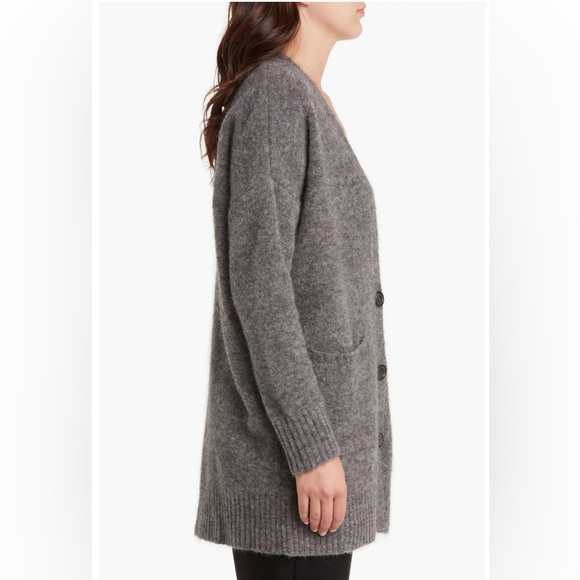 Eileen fisher $395 button down Alpaca knit cardigan size XL - Picture 2 of 10